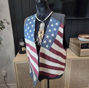 Vintage American Tapestry Vest